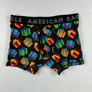 American Eagle Boxer Briefs Mens XS‎ 3" Inseam Holiday Present Gift Box NWOT